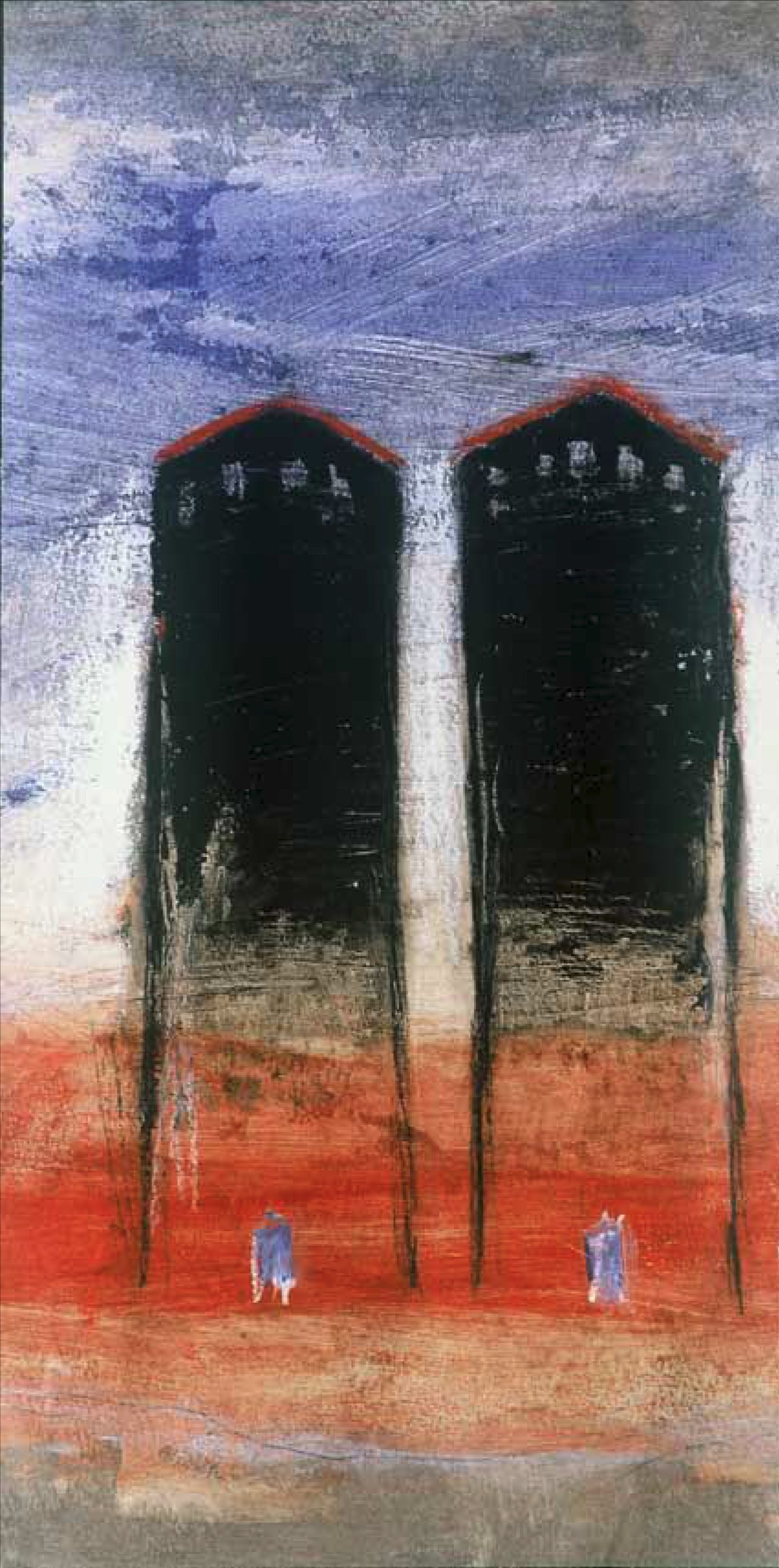 Les portes bleues